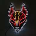 Świecąca Maska LED EL – Neon, Anime, Horror – Cosplay, Halloween, Maskarada, Karnawał