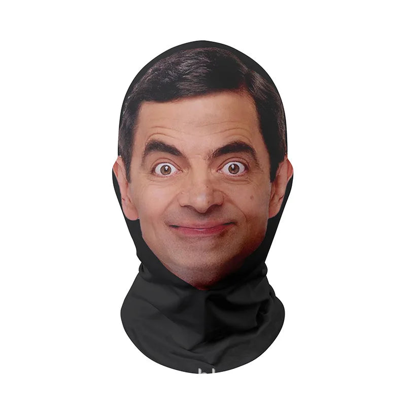 Maska do cosplaya 3D balaklawa z pełnym pokryciem twarzy