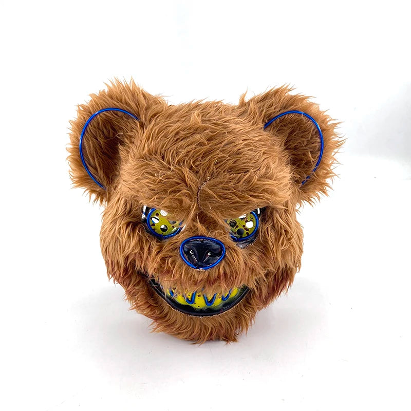 Świecąca Maska LED EL – Neon, Anime, Horror – Cosplay, Halloween, Maskarada, Karnawał