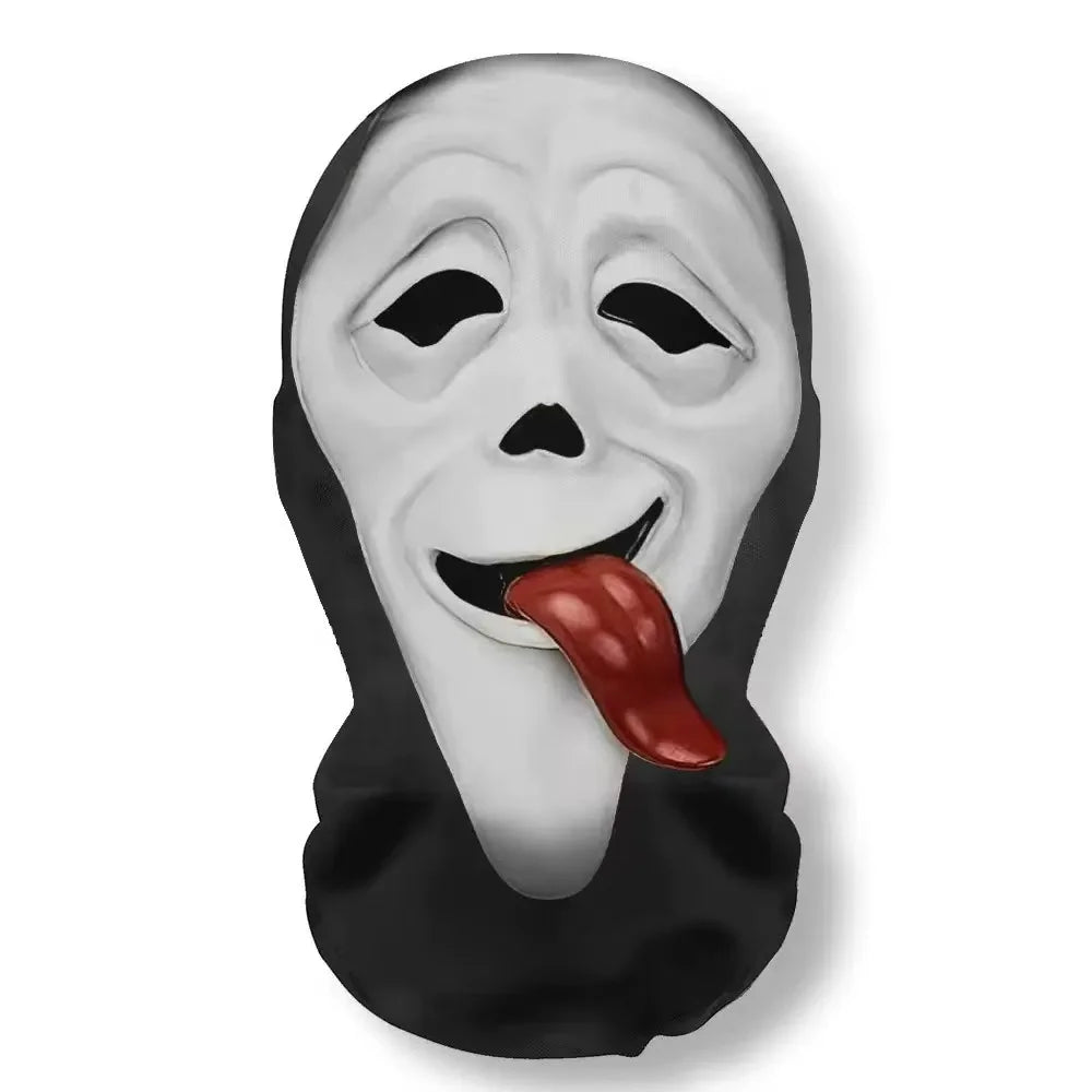 Kreatywne Nakrycie Głowy na Halloween – śmieszna Peruka, Maska i Rekwizyt na Karnawał i Cosplay