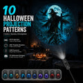Lampka Nocna Projektor Halloween – 10 Wzorców, Światło Atmosferyczne