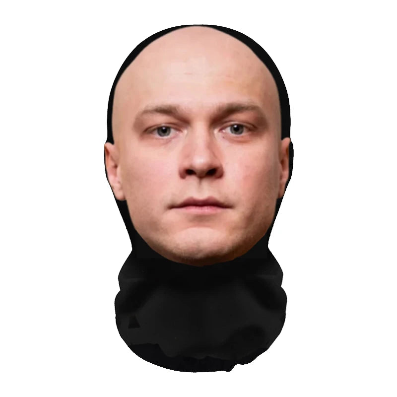Maska do cosplaya 3D balaklawa z pełnym pokryciem twarzy