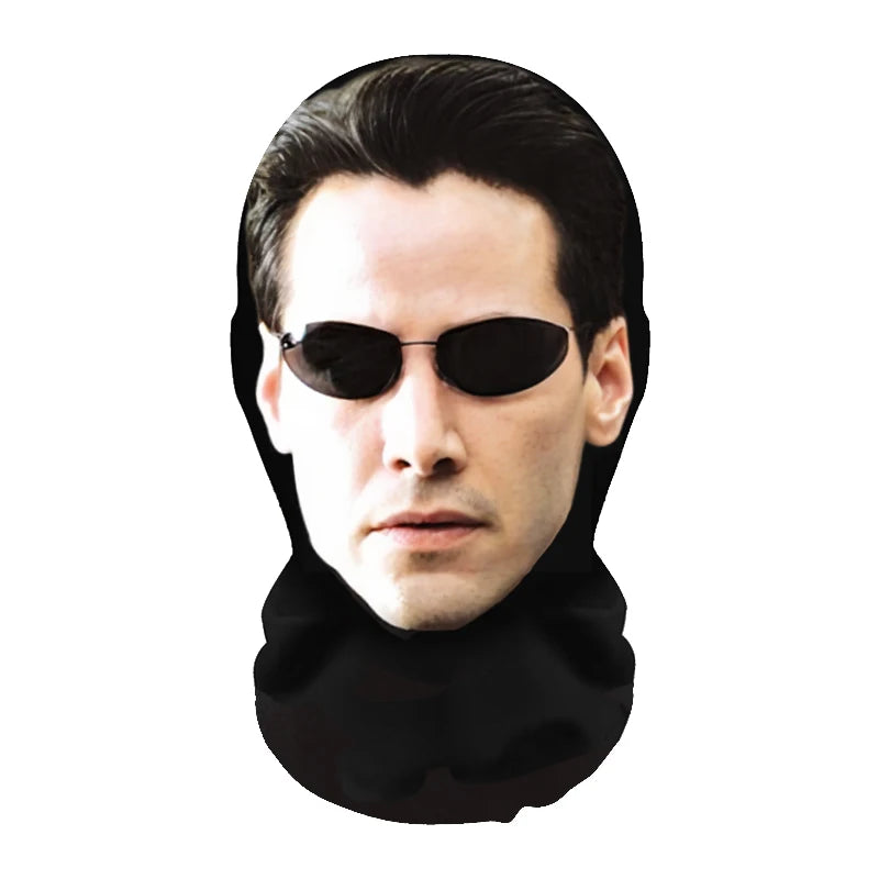 Maska do cosplaya 3D balaklawa z pełnym pokryciem twarzy